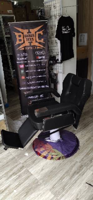 FREE ONGKIR Kurs barbershop salon pangkas potong gunting cukur rambut HIDROLIK IMPORT 30307