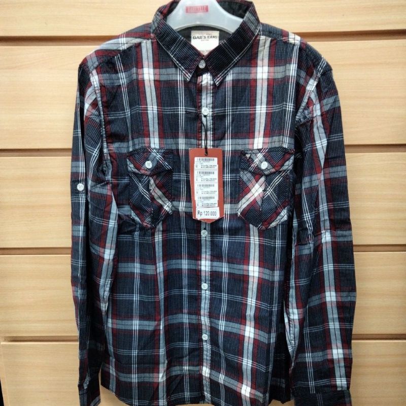 Kemeja pria/GABS JEANS/12/Kemeja kasual