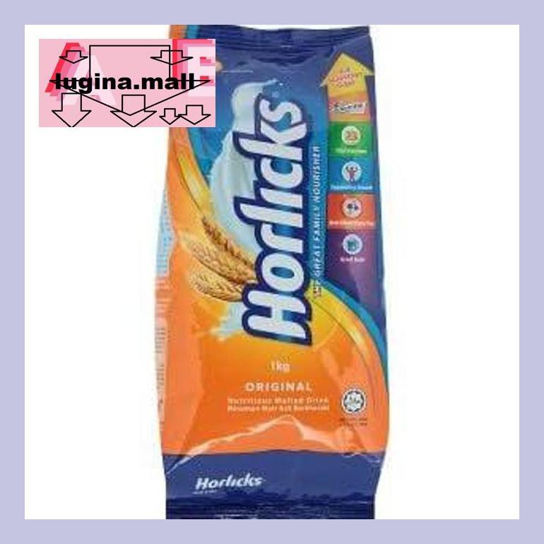 

Lugeypsum Horlicks Original Cereal Malt Refill 1Kg Malaysia / Horlik / Horliks S30Luu
