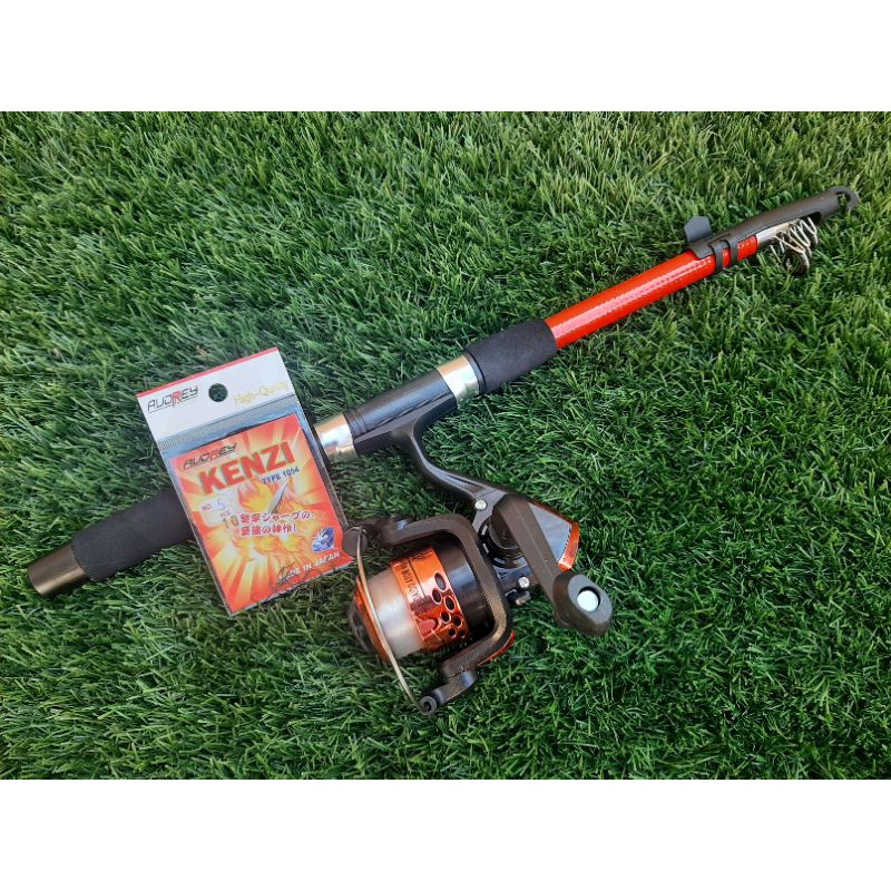 PANCING SET - Reel Daido dan Joran Audrey 150cm BONUS Senar &amp; Kail Pancing