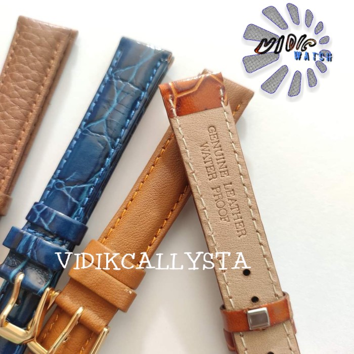 Strap Tali Jam Tangan wanita 16 mm Tali jam kulit 16mm LKZ16 bagus