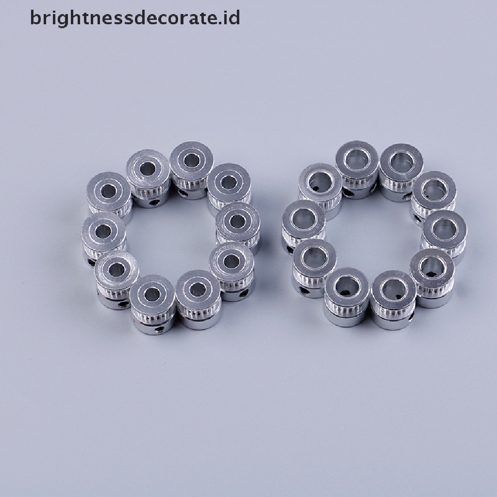 [birth] 10Pcs gt2 timing pulley 20 teeth bore 5mm 8mm for gt2 synchronous belt 2gt belt [ID]