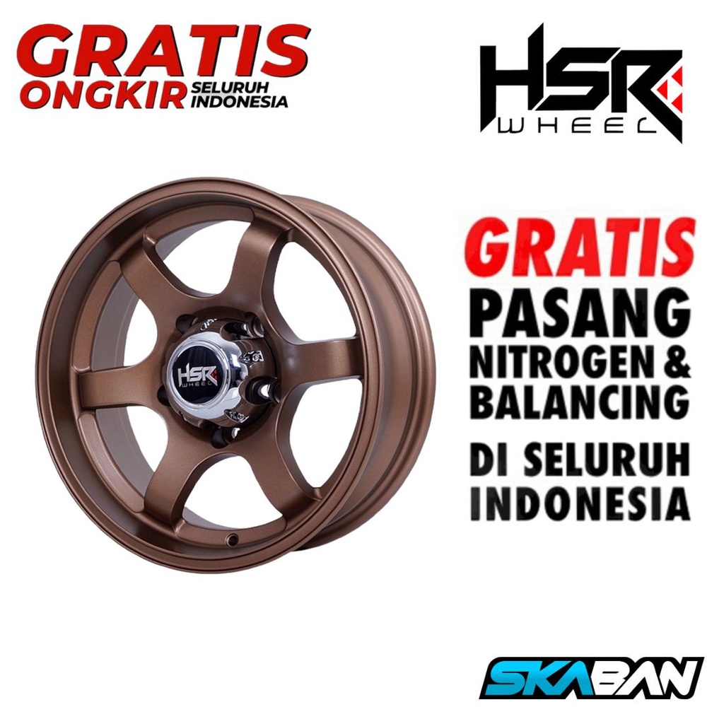 VELG MOBIL RING 16 TOKYO 8641 HSR R16X6 H5X139,7 ET-21.5 SANDY BRONZE