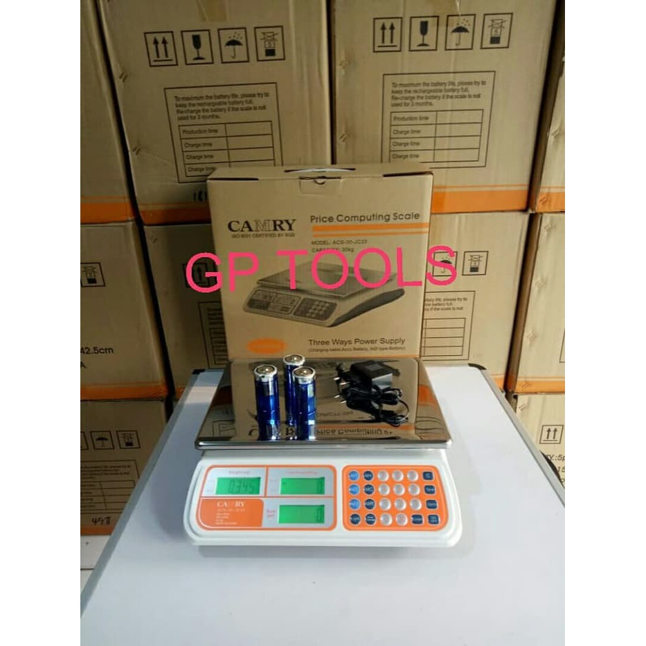 DSA       timbangan duduk digital 30 kg /30kg camry (promo, murah, bagus, modis) .