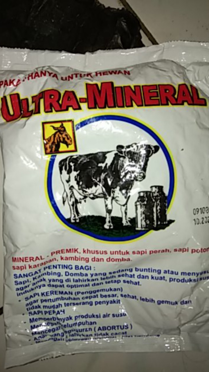 ULTRA MINERAL 1 Kg Ultramineral Suplemen Penggemuk Sapi Kambing Ternak