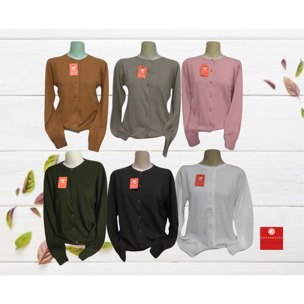 Cardigan Rajut Halus