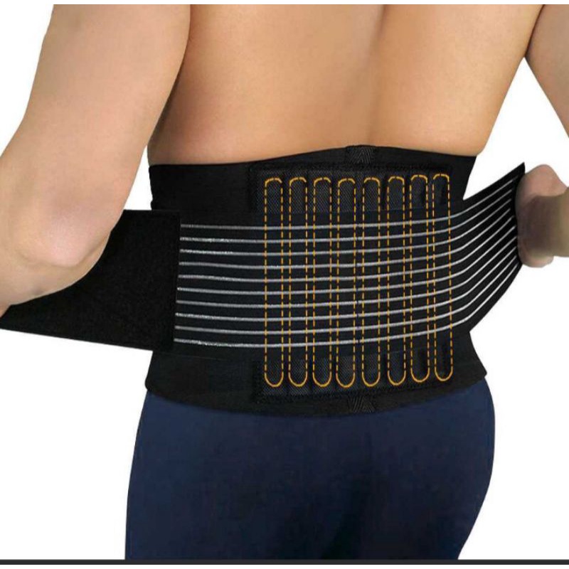 taffsport lumbar support waist back # korset lumbar # korset pelindung cidera pinggang # penyangga pinggang # Back Pain Brace Belt # pelindung pinggang cidera