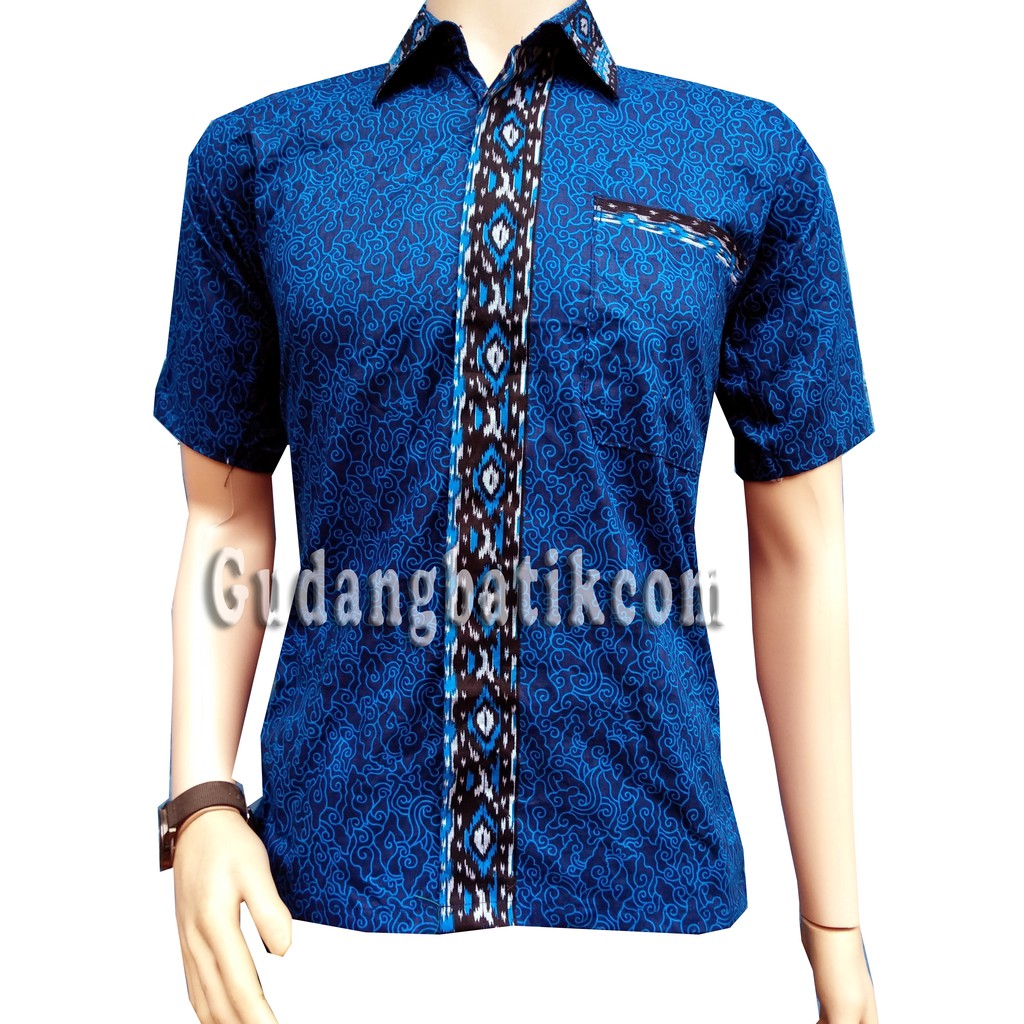 KEMEJA BATIK PRIA | Gudangbatikcom | Batik Mega