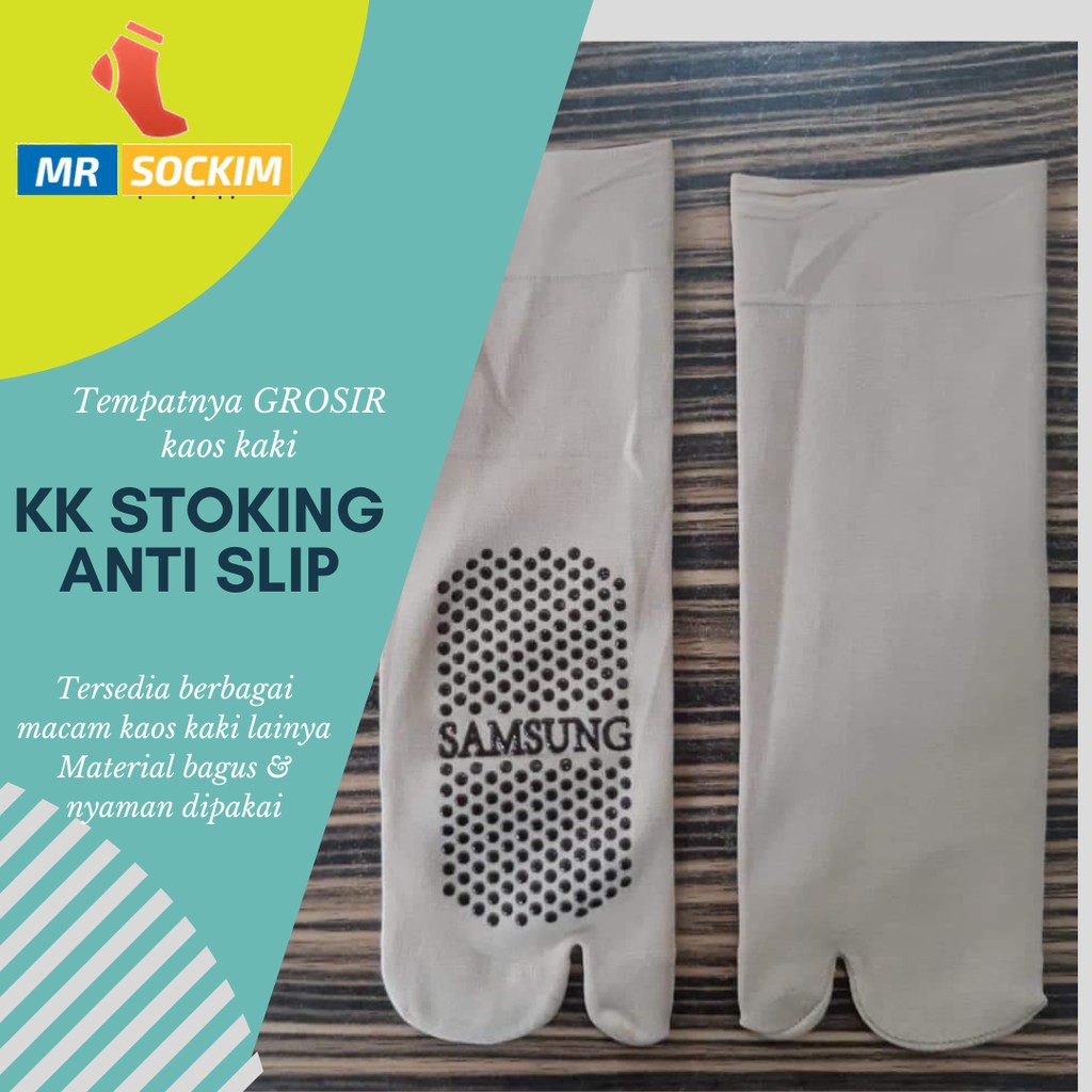 Kaos Kaki Jempol Pendek (Bahan Stocking, Anti Slip,Merek Samsung,Open reseller,bisa COD )