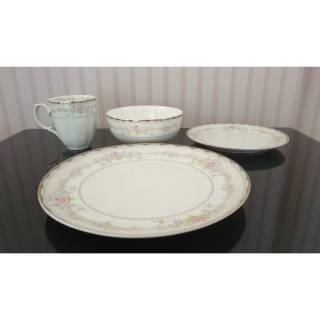 1 Set Piring Cantik Merk Appetite 16pcs Shopee Indonesia