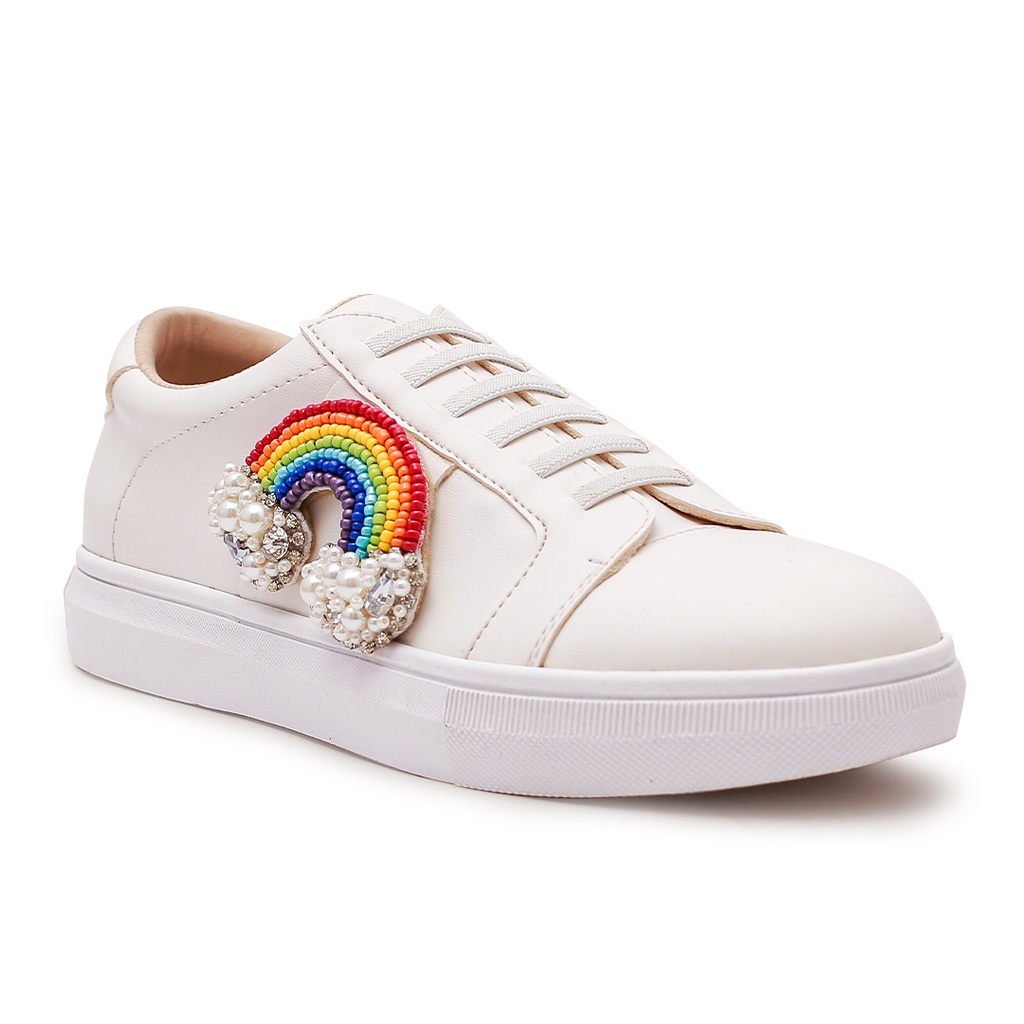 Khakikakiku Owien Rainbow Slip On