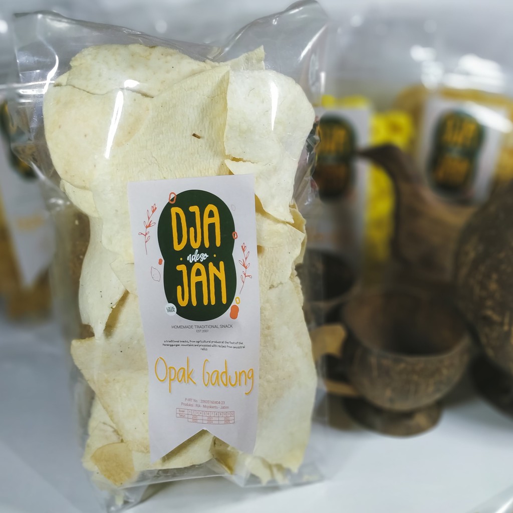 

Djajan Ndeso Opak Gadung 100gr