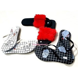 Sandal jepit wanita Murah 1kg bisa 6 Fashion Sandal slop Sandal jepit wanita Murah 1kg bisa 6 Fashion Sandal slop
