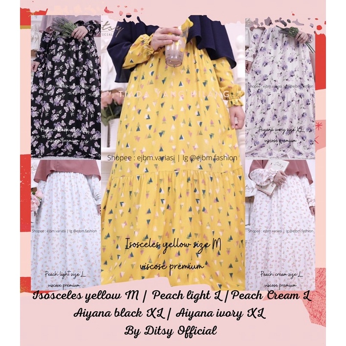 NIGHTGOWN DITSY OFFICIAL 2021 (VISCOSE PREMIUM)