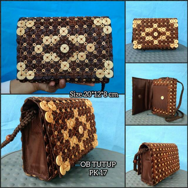 Sling bag batok kelapa Tas Batok kelapa