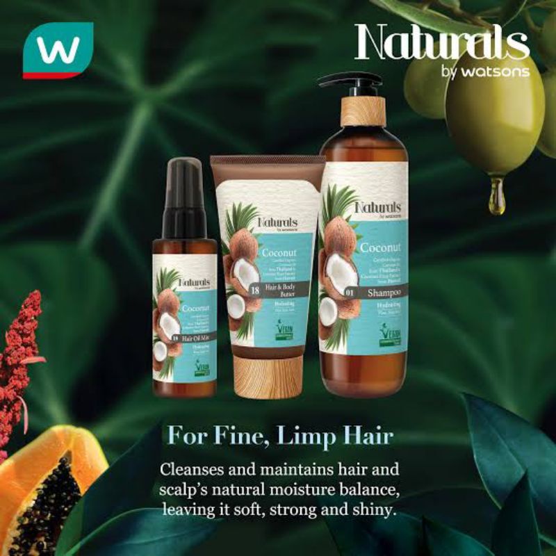 Jual Hair And Body Butter Coconut Naturals By Watsons Indonesia Shopee Indonesia