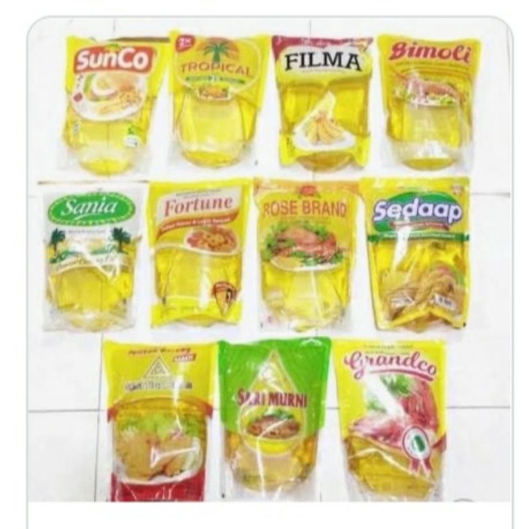 

Minyak goreng berbagai merek