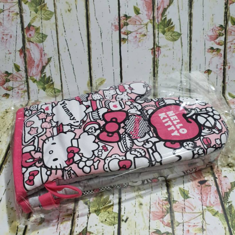 sarung tangan oven katun baking oven mitten tahan panas chefmade hello kitty