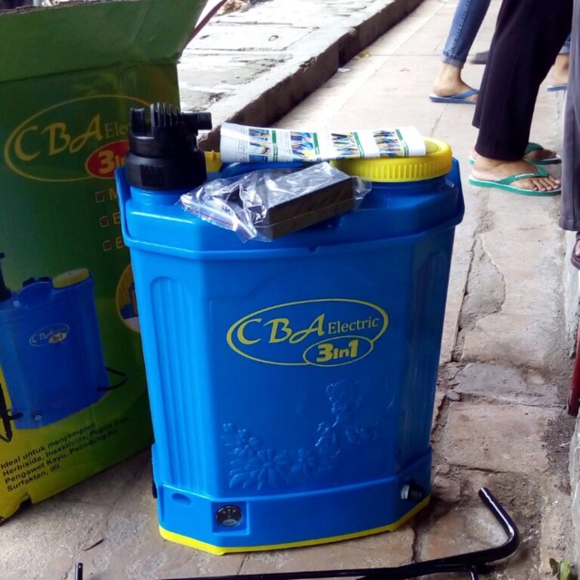 Tangki Cba Elektrik Manual 16l Shopee Indonesia