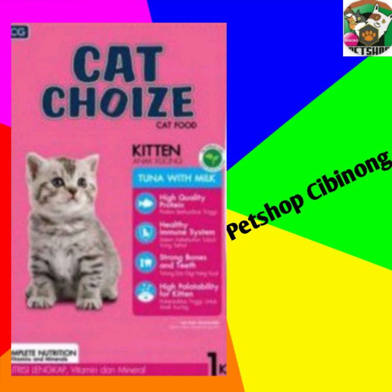 Cat Choize Kitten 1kg Tuna with milk