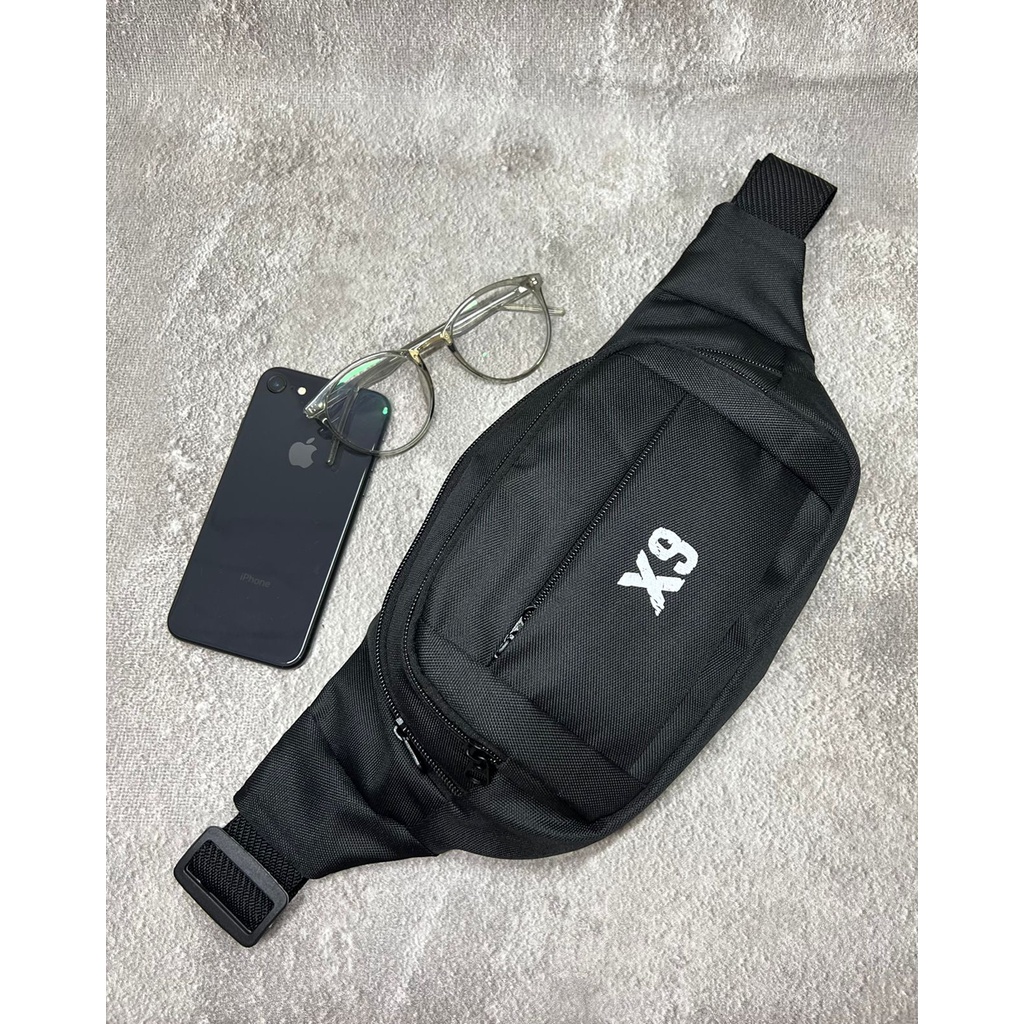 Selempang Waist Bag Olahraga Pria X9 Tas Pinggang Tas Waistbag Tas Slempang Pria Keren