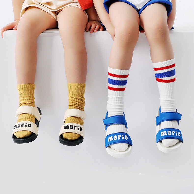 Sandal Anak Perempuan Desain Non-slip Sol Ekstra Tebal Sandal Anak Princess EVA Bahan