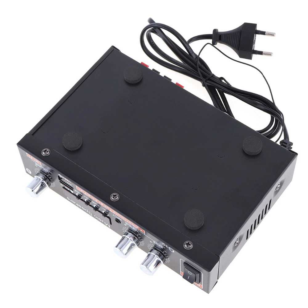 Power Amplifier Car Audio HiFi Stereo Treble Bass Remote murah- G30