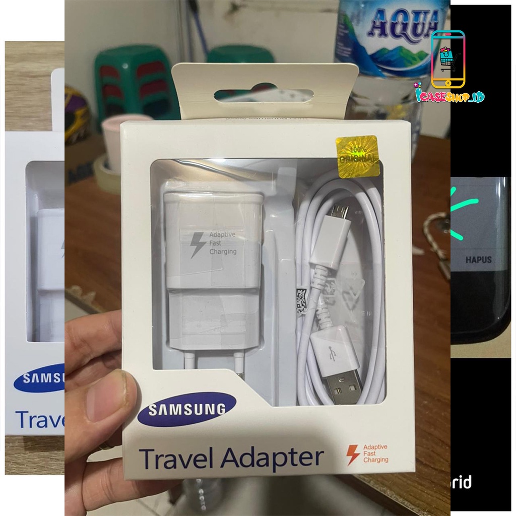 Charger Samsung Original fast Charging -Charger samsung S6 S7 j2 j3 j5 j7 Prime A10 m20 ic