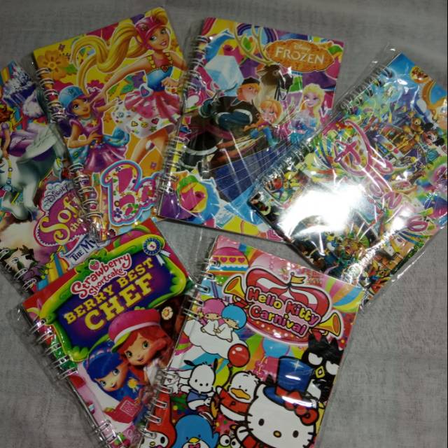 

Buku spiral ukuran 10x14cm