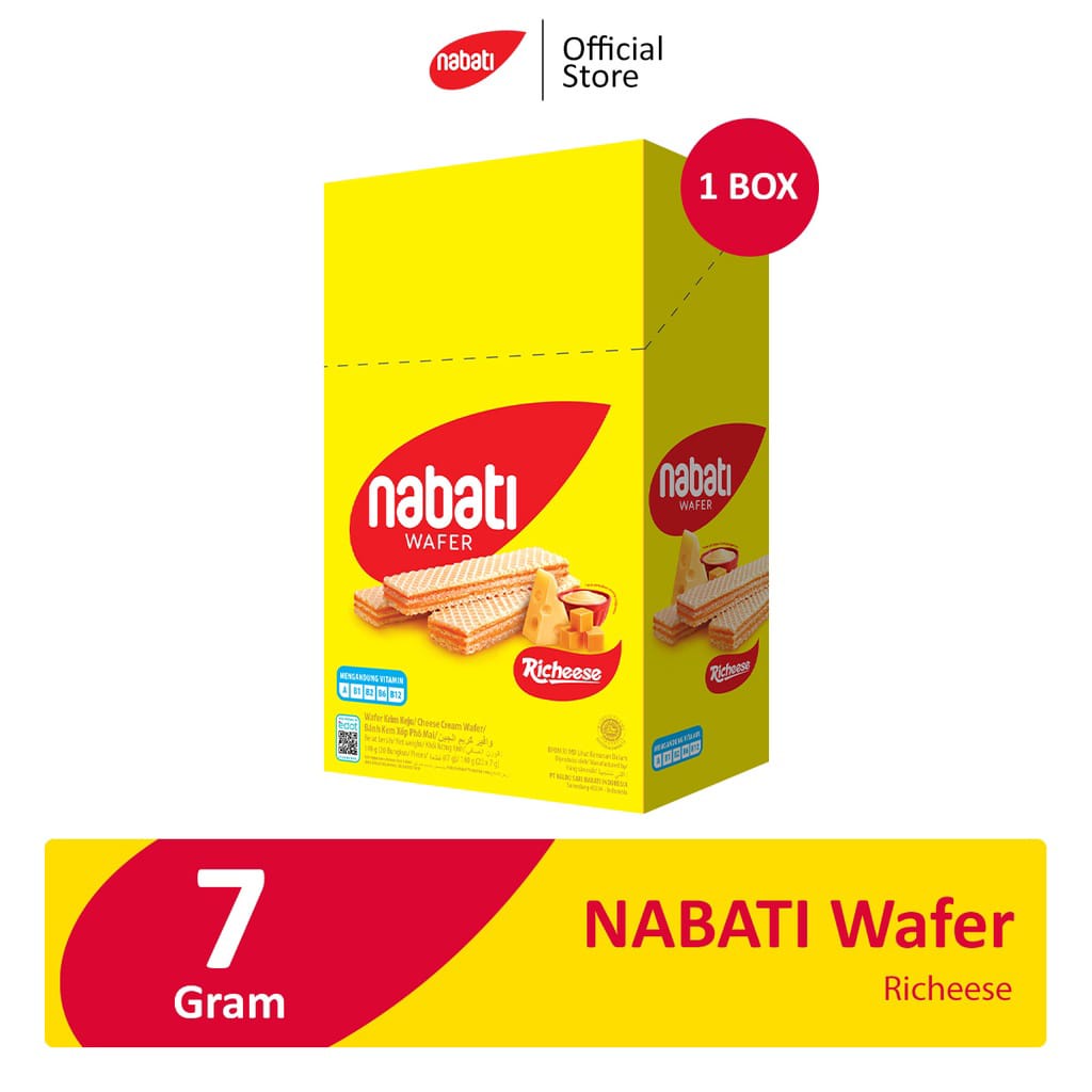 BOX - Richeese Wafer 7,5g isi 20pcs