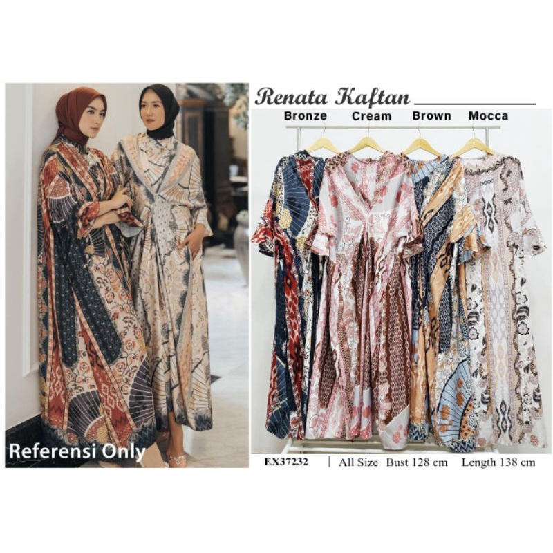 NEW KAFTAN PREMIUM/RENATA KAFTAN/KAFTAN SILK IMPORT/KAFTAN SILK PREMIUM