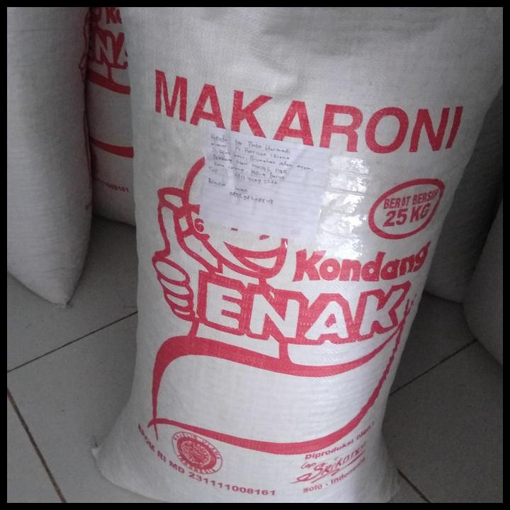 

Makaroni Kondang Enak 1 Sak 25Kg