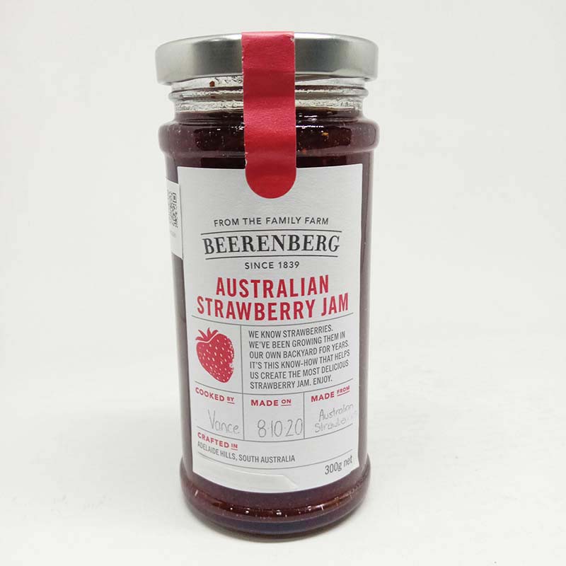 

BEERENBERG STRAWBERRY JAM S114M 300 GR