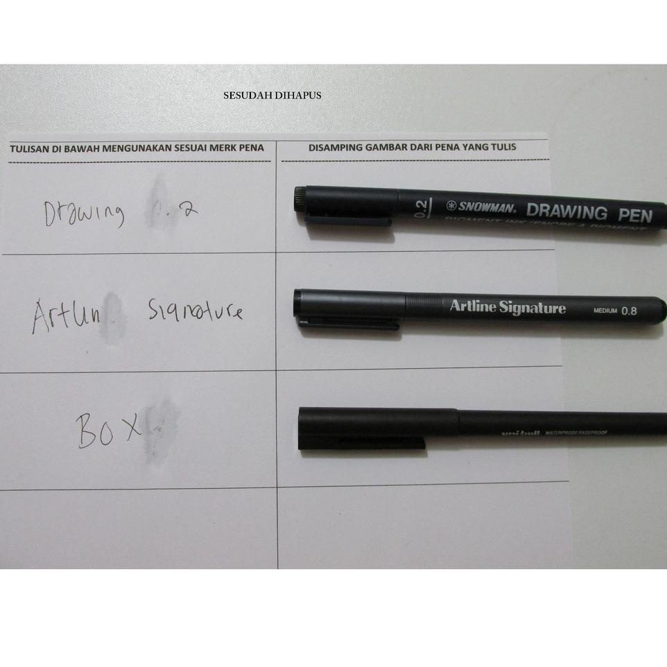 

Paling Sesuai.. penghapus tinta ballpoint permanen impor gangy ir 700 made in japan
