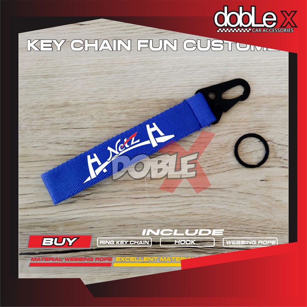 GANTUNGAN KUNCI KEYCHAIN FUN NETZ YOKOHAMA