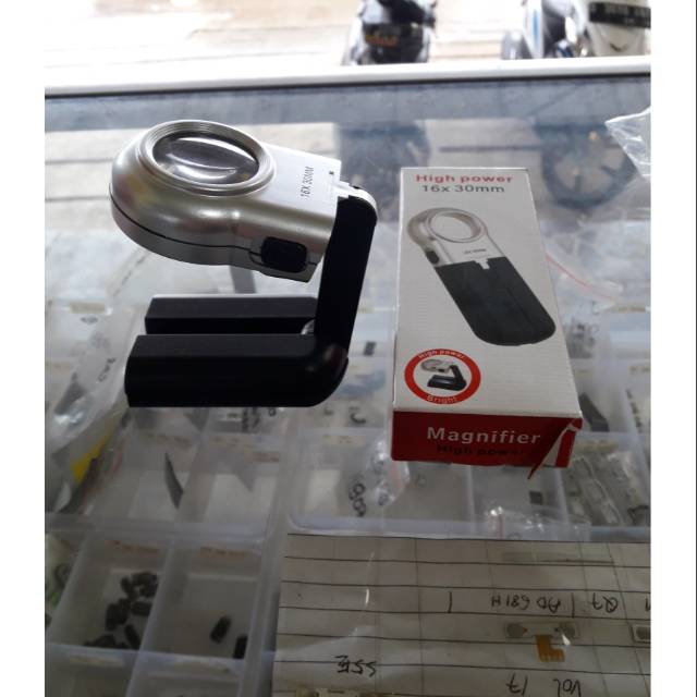 KACA PEMBESAR TH7006A KACA PEMBESAR PORTABLE  KACA PEMBESAR LED LIPAT