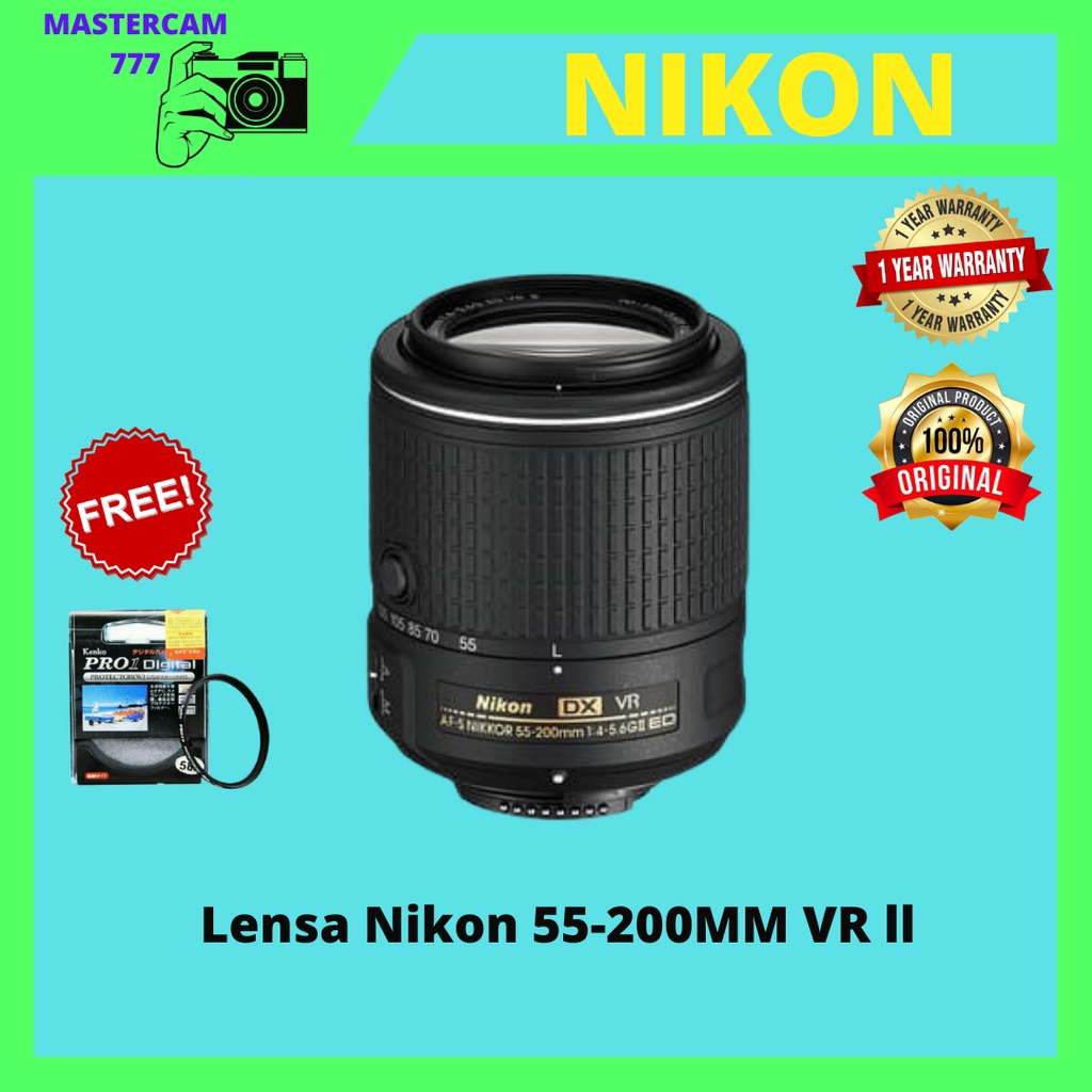 Lensa Nikon 55-200MM VR ll