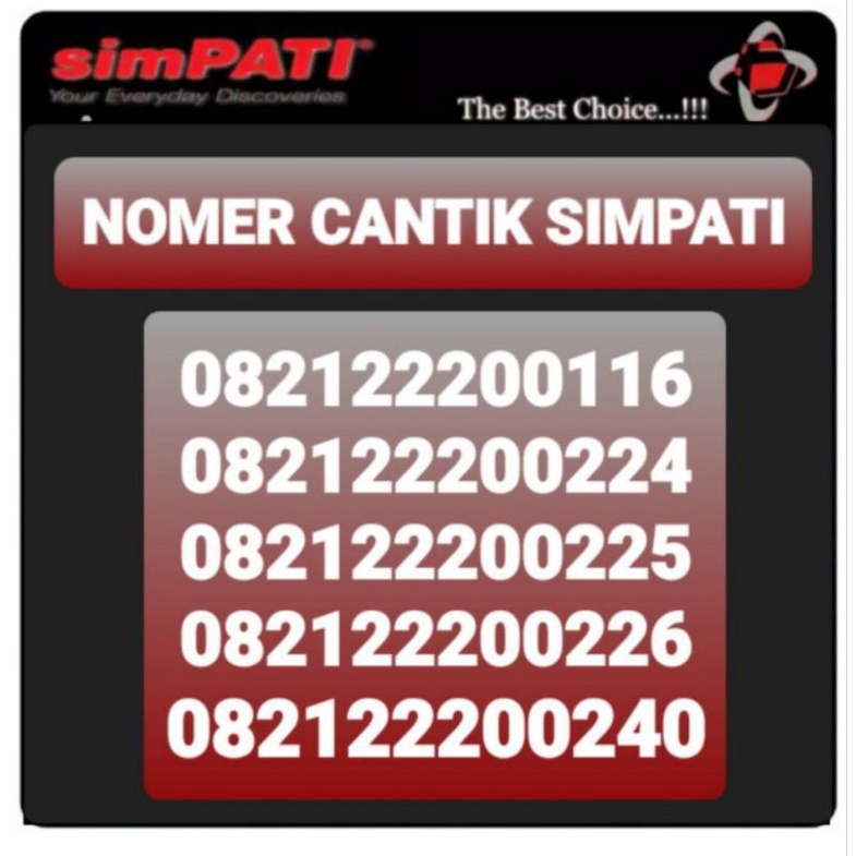 nocan/NOMER CANTIK TELKOMSEL SIMPATI
