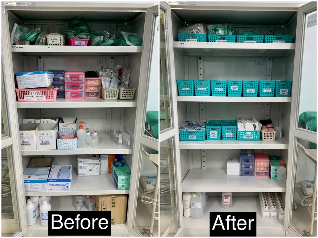 Claris Paket Isi 3 Pc Keranjang Penyimpanan Serbaguna - Tidy Mesh 0558