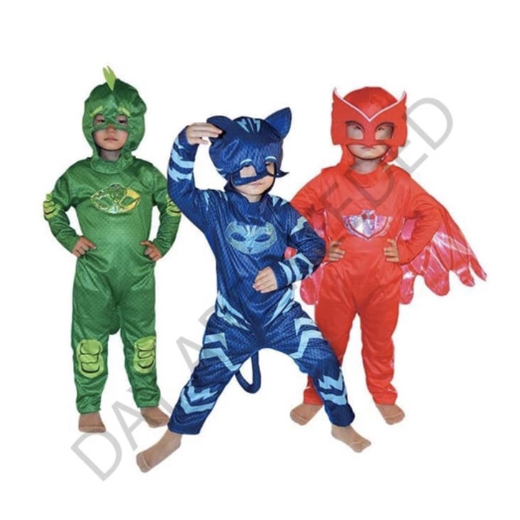 costum gekko catboy Kostum gekko cat kostum owlette pj mask costume geko pj mask