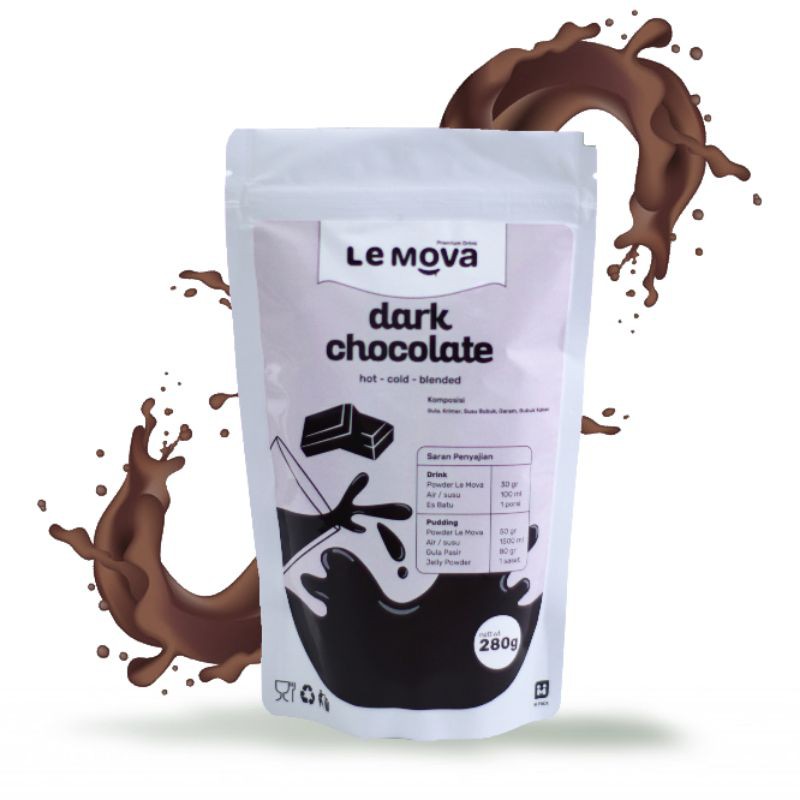 

Dark Chocolate Lemova 280 Gr Rattubeverage