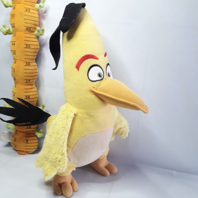 BONEKA YELLOW BIRDS JUMBO KARAKTER ANIMASI ANGRY BIRDS SPACE ORIGINAL BRAND ROVIO ANIMATION