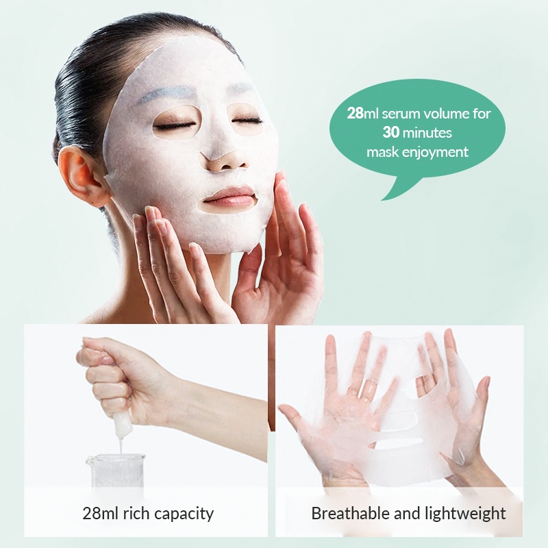 GEN - BIOAQUA Essence Mask 10x Facial Mask BPOM / Whitening Moisturizing Skin Care Sleeping / Masker Wajah Facial Mask 25gr