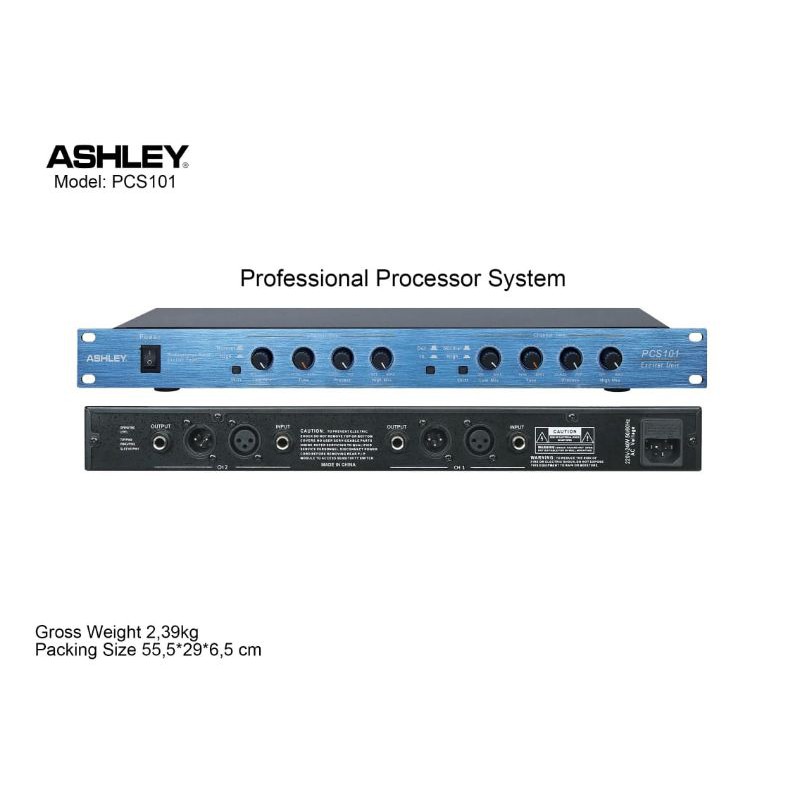 Processor Audio Ashley PCS101 ORIGINAL