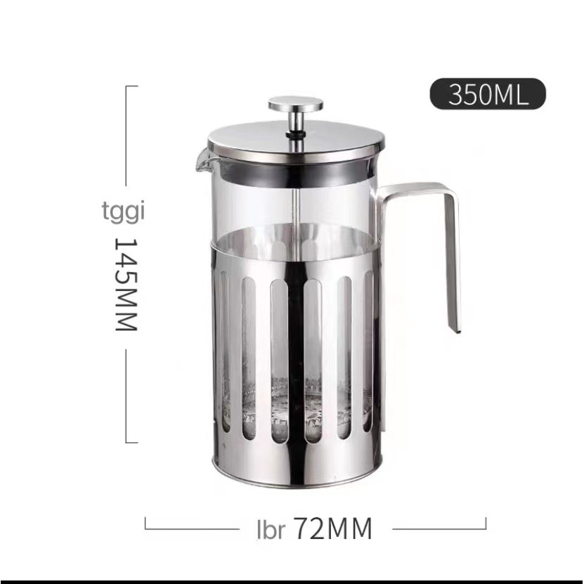 French Press/French Press Coffe Maker Pot/Teko Teh/Teko Kopi/Teko French Press