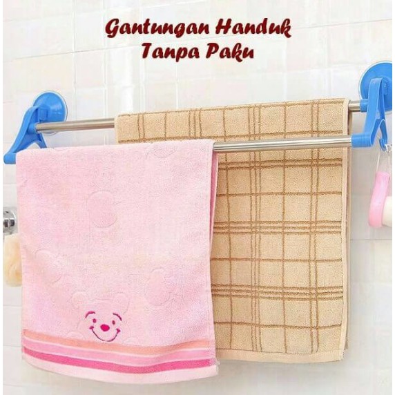 650gr HIHI X139 Rak Gantungan Handuk Stainless Kamar 650gr HIHI X139 Rak Gantungan Handuk Stainless Kamar