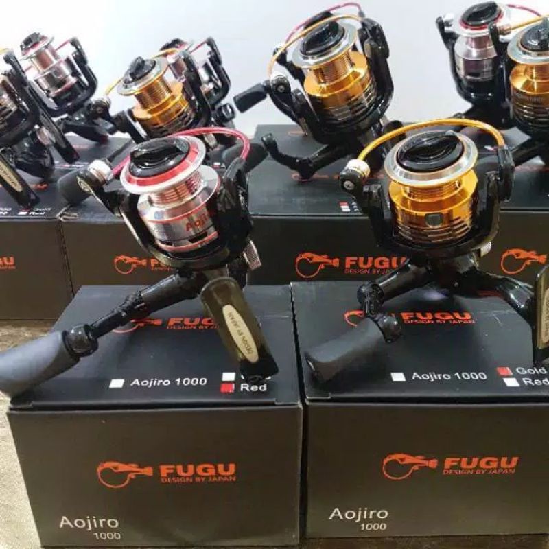 Reel spining Fugu Aojiro 1000. 2000. 3000. 4000. 6000