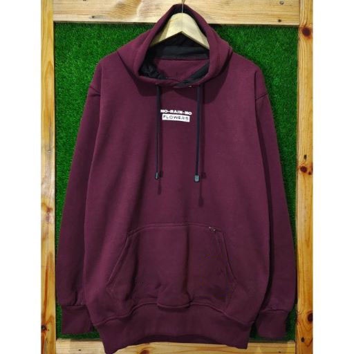 Suiter Hoodie flecce Premium Kachios - Sweater Hoodie Kachios - Hoodie Pria / Wanita - Hoodie Marun Burgundy Jumbo Original Kachios Project terlaris dan termurah