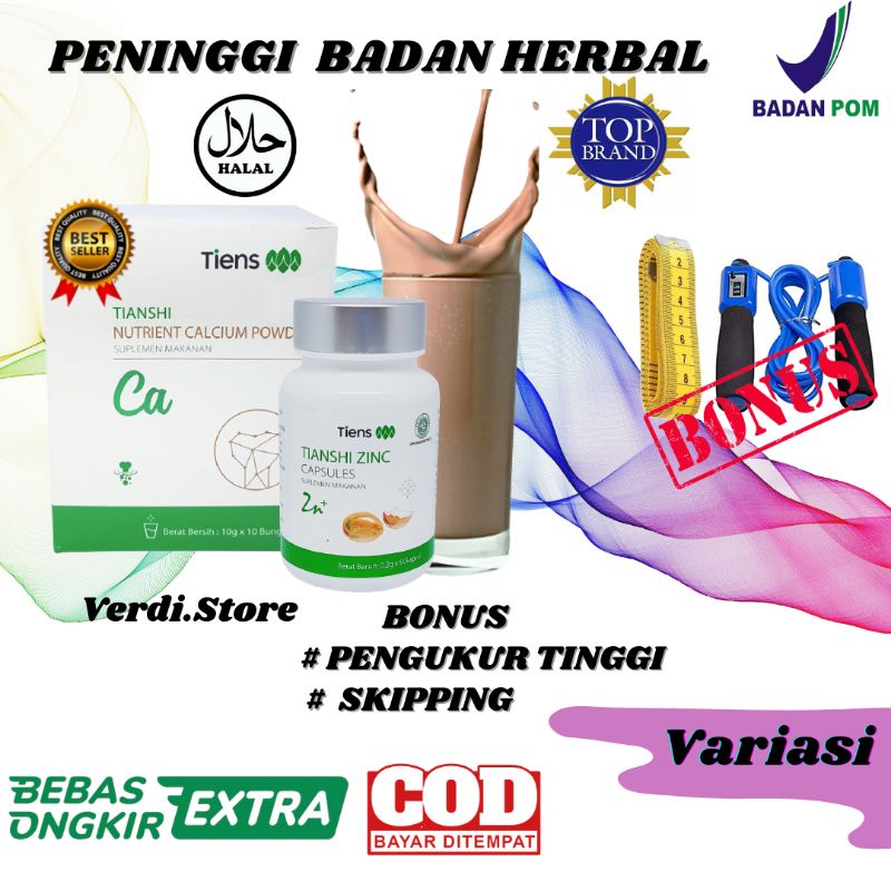 

[ Bayar Di Tempat ] Susu Peninggi Badan Tiens Obat Hipergrow Dewasa Zinc Tiens Original
