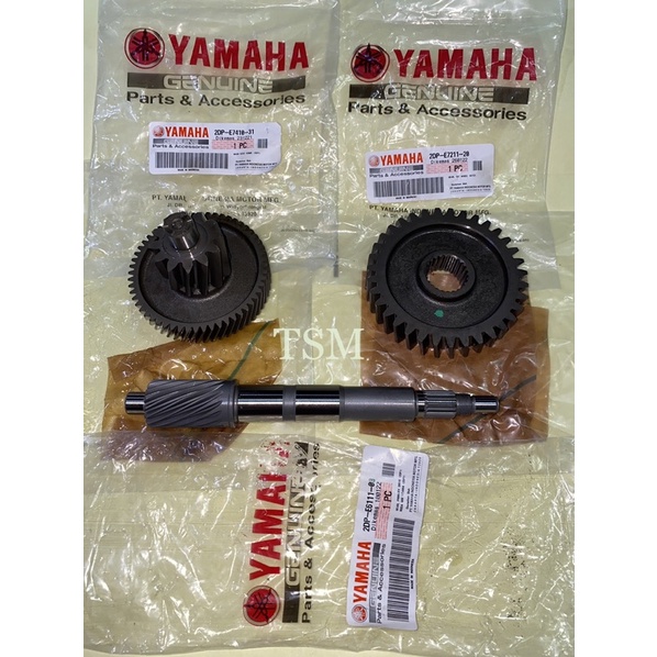 GEAR RASIO SET / GEAR BOX SET NMAX OLD / NMAX NEW 100% ORIGINAL